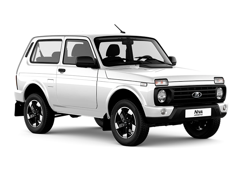 Lada Niva Legend (Обновленная) - Белый "Ледниковый" (221)